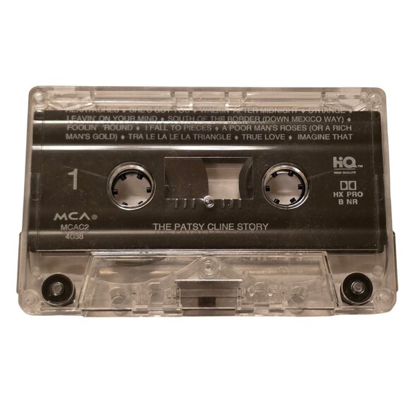 The Patsy Cline Story Cassette Tape Original Decca MCA Records 1988 Release - Picture 5 of 6